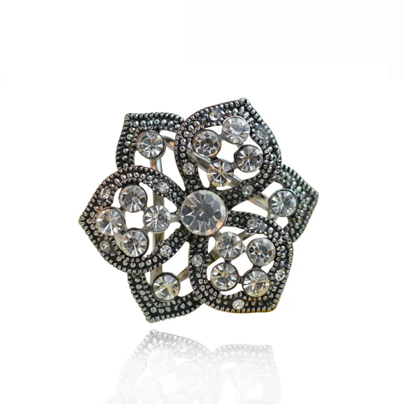 2019 Vintage Crystal Jewelry Flower Brooches Pins Bohemian Hijab Scarf Clip Feminino Broach for Women Wedding Dress S0002
2019 Vintage Crystal Jewelry Flower Brooches Pins Bohemian Hijab Scarf Clip Feminino Broach for Women Wedding Dress S0002