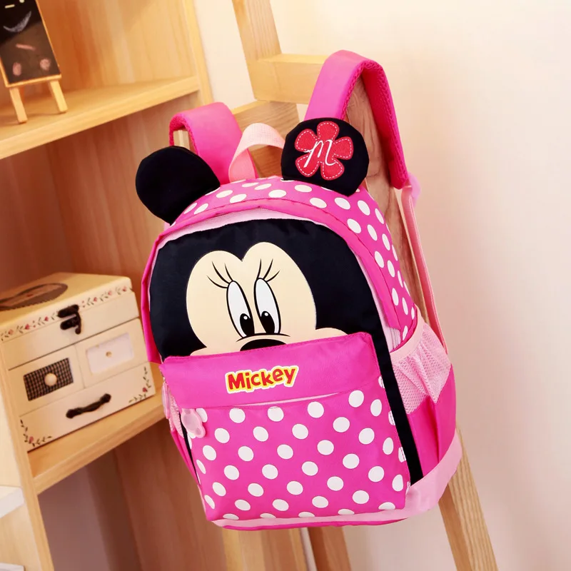 Disney Kindergarten Schoolbag Fashion Boy 3-6 Years Old Child Backpack Cute Cartoon Mickey Minnie Bag
Disney Kindergarten Schoolbag Fashion Boy 3-6 Years Old Child Backpack Cute Cartoon Mickey Minnie Bag