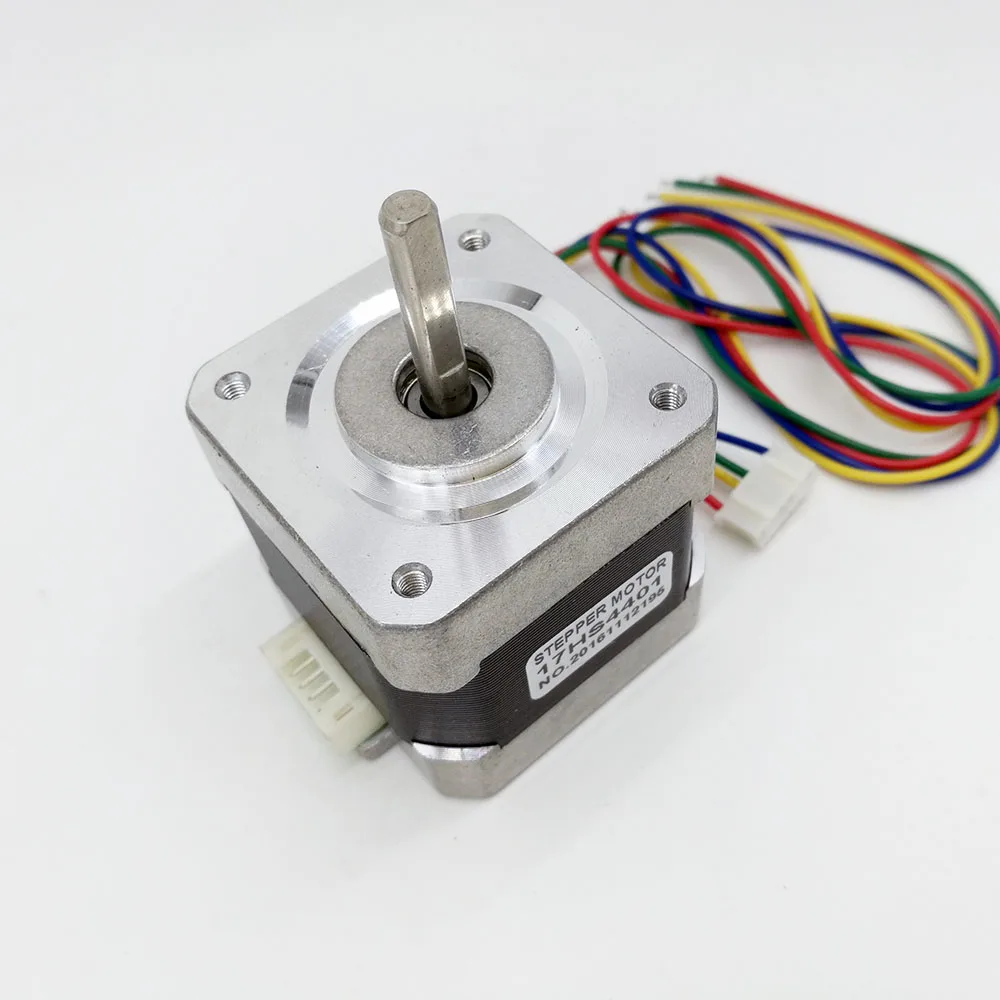 17HS4401 42BYGH 4-lead Nema17 Stepper Motor 1.7A For XYZ 42 Motor 17 Nema DIY 3D Printer Parts Free Shipping
17HS4401 42BYGH 4-lead Nema17 Stepper Motor 1.7A For XYZ 42 Motor 17 Nema DIY 3D Printer Parts Free Shipping