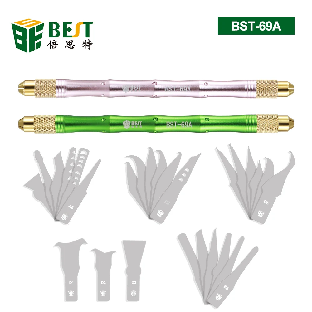 27 Blades Art Knifes Wood Carving Tools Razor Hobby Leather Fruit Food Craft Sculpture Engraving Scalpel Cutting CPU Repair
27 Blades Art Knifes Wood Carving Tools Razor Hobby Leather Fruit Food Craft Sculpture Engraving Scalpel Cutting CPU Repair