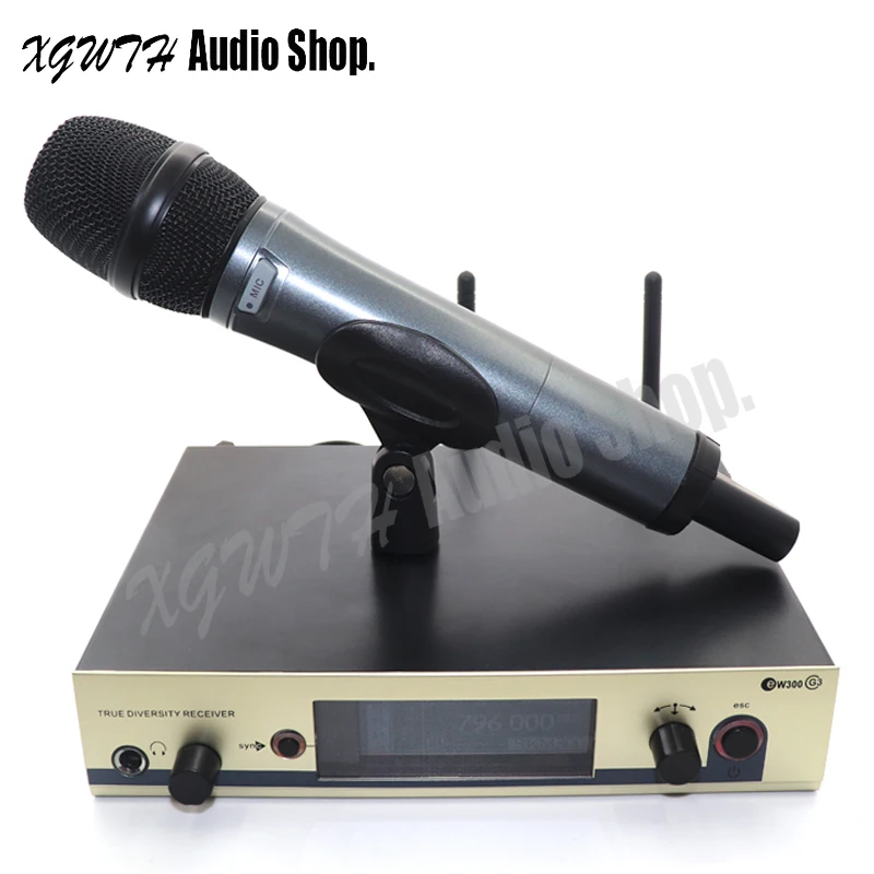 Истинное разнообразие EW 335G3 300G3 UHF Беспроводная микрофонная система и SKM беспроводной ручной микрофон + зажим для профессиональной DJ сцены
Истинное разнообразие EW 335G3 300G3 UHF Беспроводная микрофонная система и SKM беспроводной ручной микрофон + зажим для профессиональной DJ сцены