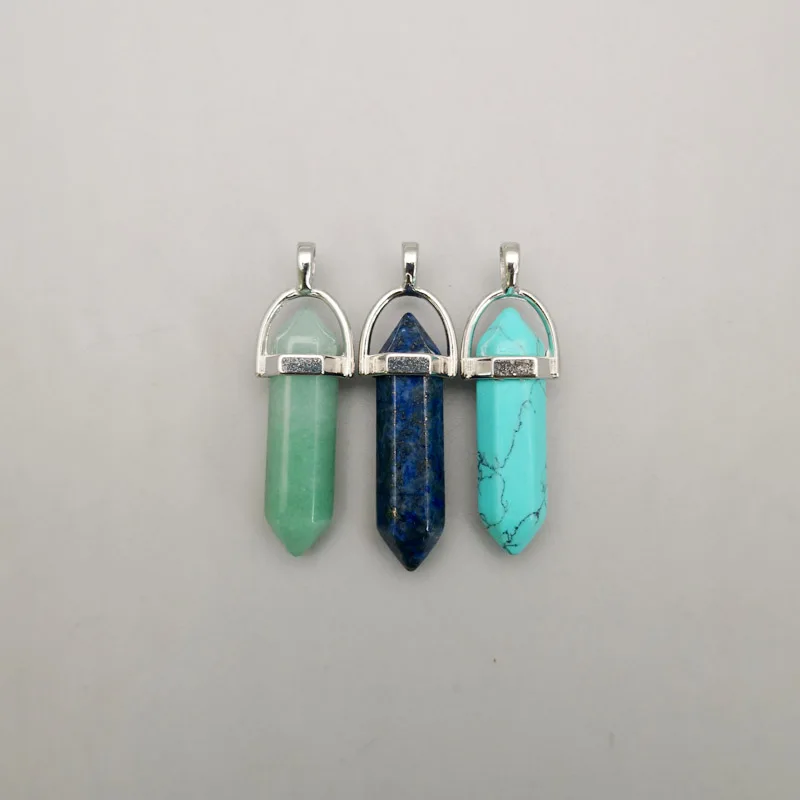 fashion trendy natural stone Pendants & necklaces for Jewelry making 24-200pcs crystal pillar mixed charm Point wholesale
fashion trendy natural stone Pendants & necklaces for Jewelry making 24-200pcs crystal pillar mixed charm Point wholesale
