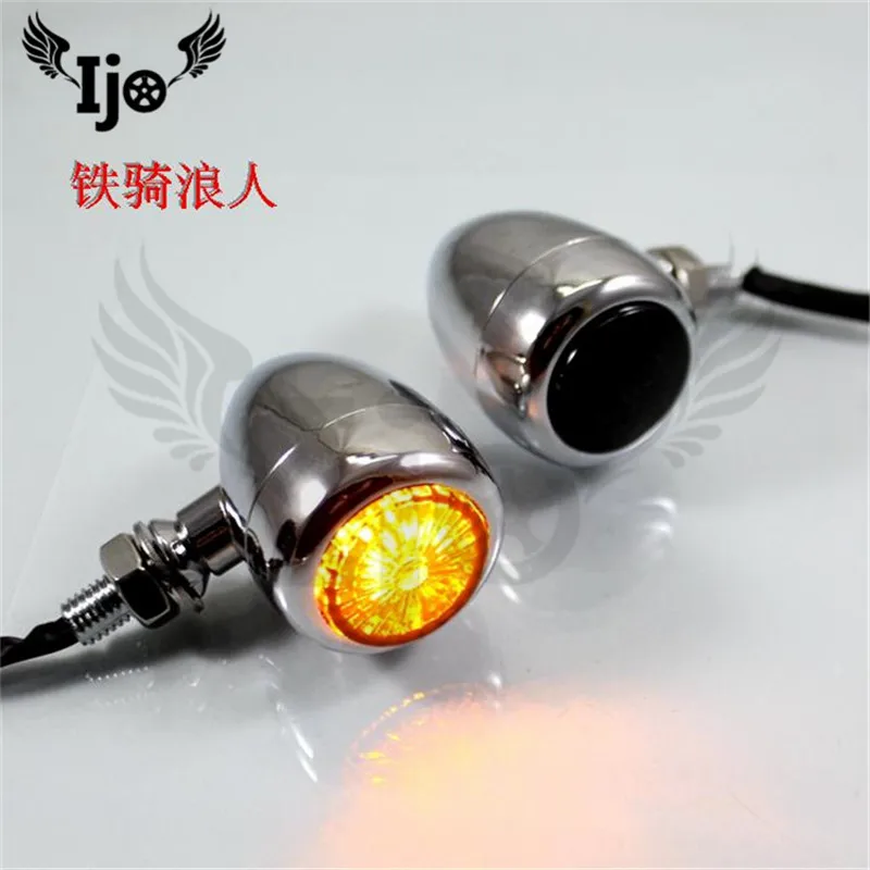 Motorcycle lights retro turn lights motorized refit general turn signal lamp corner lamp metal turn signal lamp
Motorcycle lights retro turn lights motorized refit general turn signal lamp corner lamp metal turn signal lamp