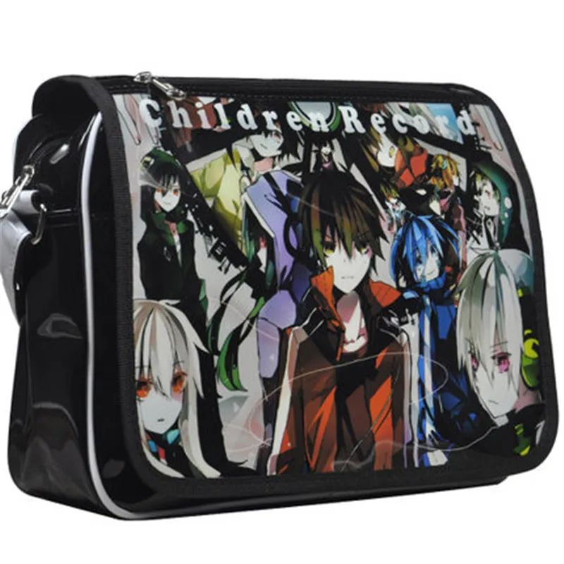 Japanese Anime Kagerou Project MekakuCity Actors Cosplay Messenger Bags patent leather Satchel Shoulder Bag
Japanese Anime Kagerou Project MekakuCity Actors Cosplay Messenger Bags patent leather Satchel Shoulder Bag