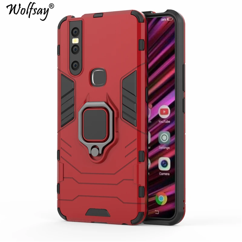 Чехол Wolfsay для VIVO V15, чехол Vivo S1, автомобильный держатель, армированный чехол s, жесткий и мягкий силиконовый чехол из поликарбоната для BBK Vivo ...
Чехол Wolfsay для VIVO V15, чехол Vivo S1, автомобильный держатель, армированный чехол s, жесткий и мягкий силиконовый чехол из поликарбоната для BBK Vivo ...