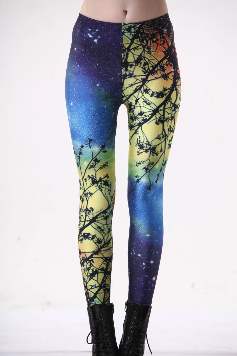 Fashion Women Yellow Blue Galaxy Print Leggings Slim Fit Thin Elastic Polyester Party Pants Casual Trousers Drop Shipping
Fashion Women Yellow Blue Galaxy Print Leggings Slim Fit Thin Elastic Polyester Party Pants Casual Trousers Drop Shipping