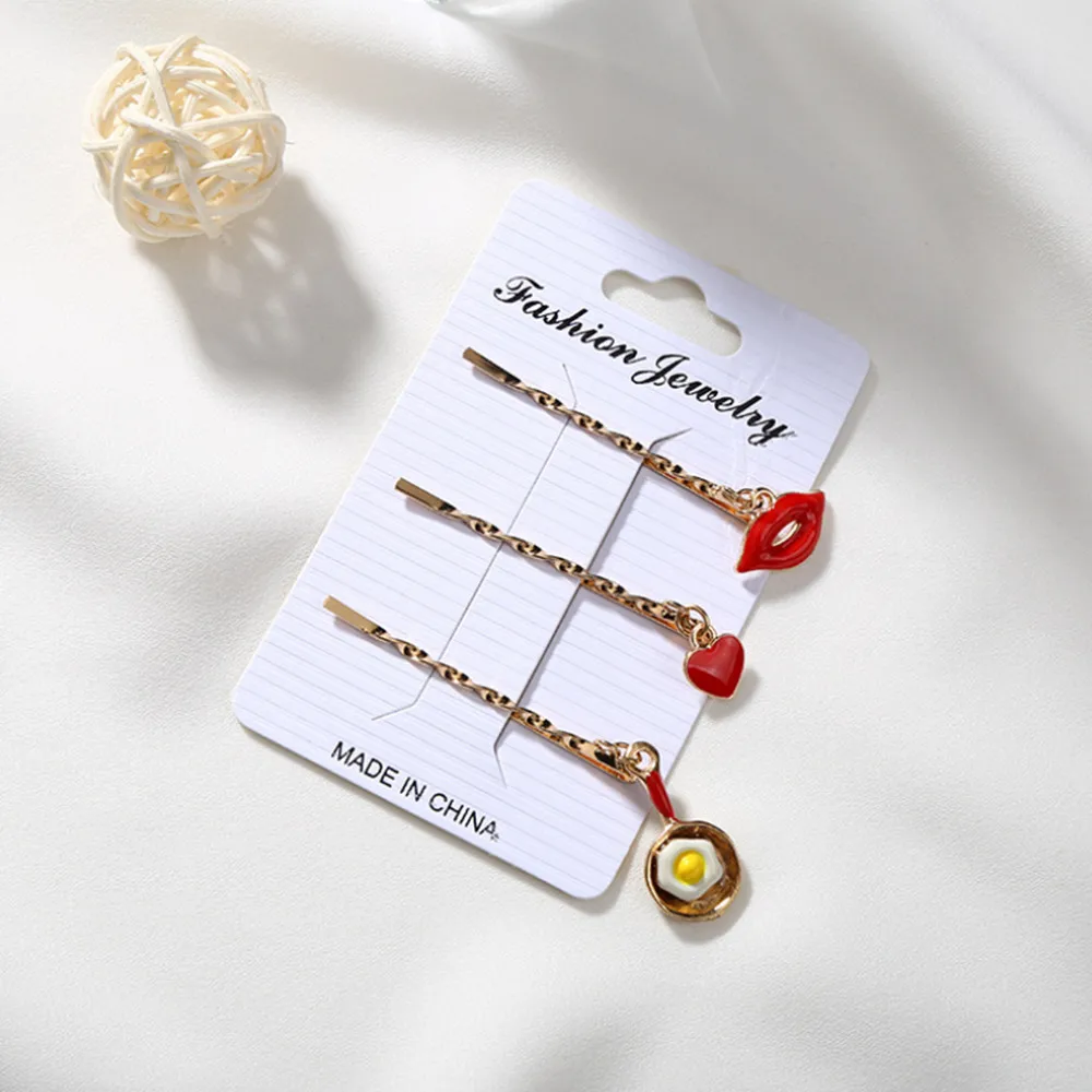 3pc/set Hot Woman Girls Gold Hairpins Starry Sky Barrettes Lovely Fruits Hair Clips Girls Hair Accessories Headwear Hairgrip
3pc/set Hot Woman Girls Gold Hairpins Starry Sky Barrettes Lovely Fruits Hair Clips Girls Hair Accessories Headwear Hairgrip