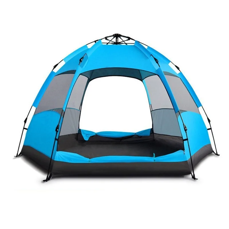 3-5/5-7 Person Upgraded Quick Open Automatic Mongolian Tent Dual Layer Hexagonal Yurt Waterproof Camping Tent Anti UV Beach Tent
3-5/5-7 Person Upgraded Quick Open Automatic Mongolian Tent Dual Layer Hexagonal Yurt Waterproof Camping Tent Anti UV Beach Tent