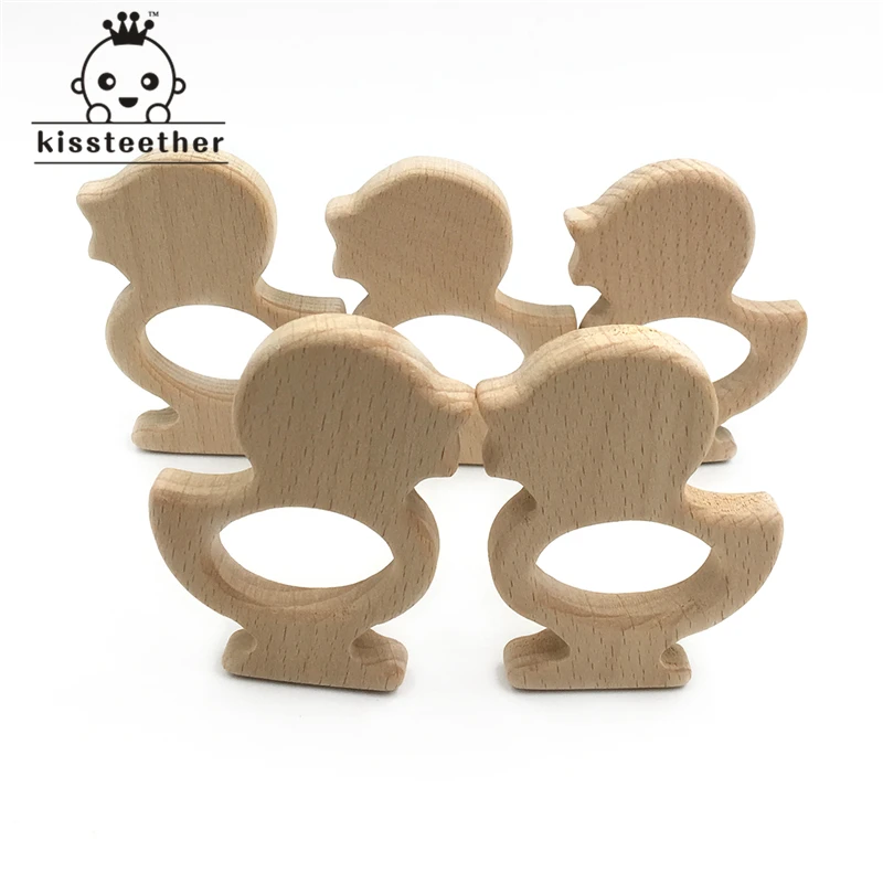 Organic Beech Wooden Duck Natural Handmade Wooden Teether DIY Wood Personalized Pendent Eco-Friendly Safe Baby Teether Toys
Organic Beech Wooden Duck Natural Handmade Wooden Teether DIY Wood Personalized Pendent Eco-Friendly Safe Baby Teether Toys