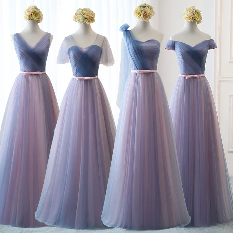 SW090 Sweet Memory Elegant Long Bridesmaid Dresses Floor-Length Graduation Vestidos Bride Guest Wedding Party Dress Women Robes
SW090 Sweet Memory Elegant Long Bridesmaid Dresses Floor-Length Graduation Vestidos Bride Guest Wedding Party Dress Women Robes