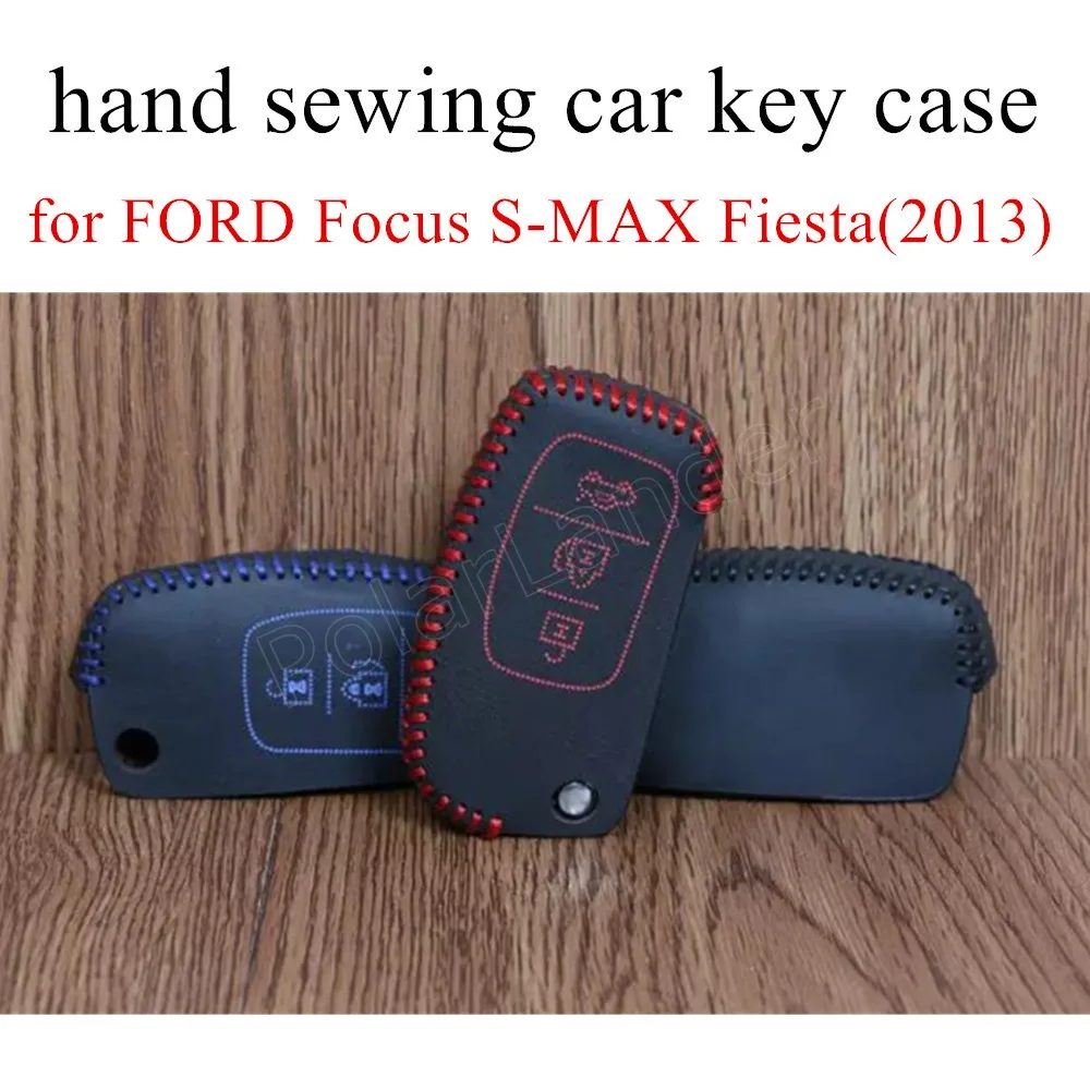 Фото Только красный пригодный для FORD Focus SMAX Fiesta (2013) ключа автомобиля чехол из(China)