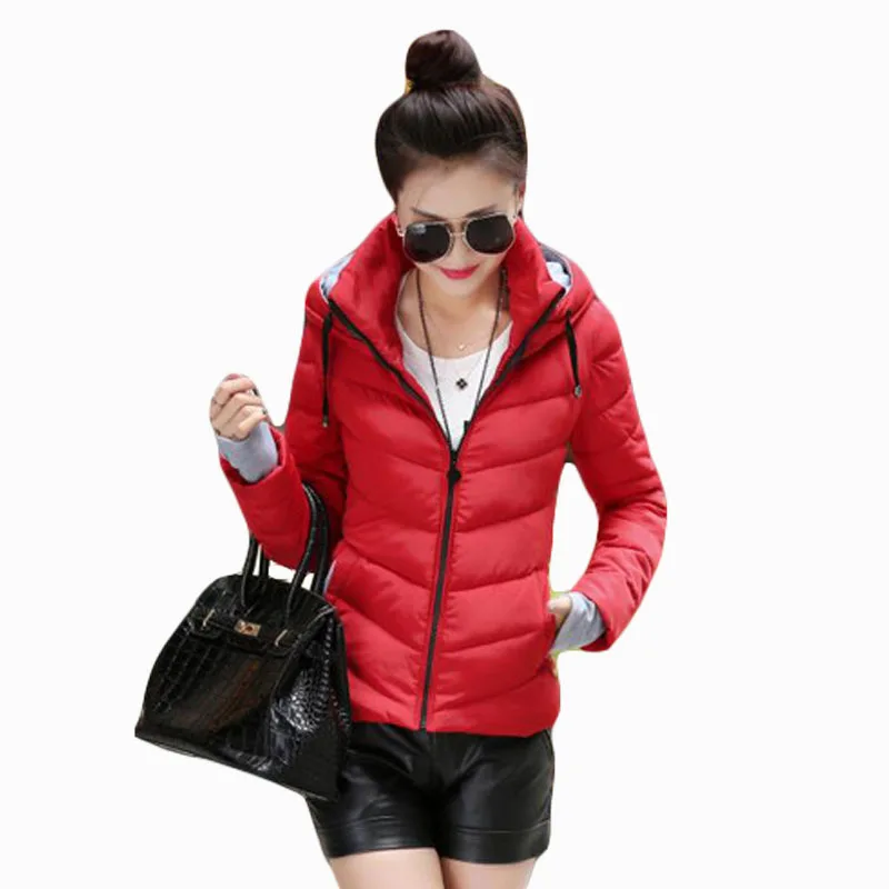 Winter Jacket Women 2017 fashion Short gloves Hooded Thick Warm Parkas Winter Jacket Outwear Women Coats Cotton Filler ZL922
Winter Jacket Women 2017 fashion Short gloves Hooded Thick Warm Parkas Winter Jacket Outwear Women Coats Cotton Filler ZL922