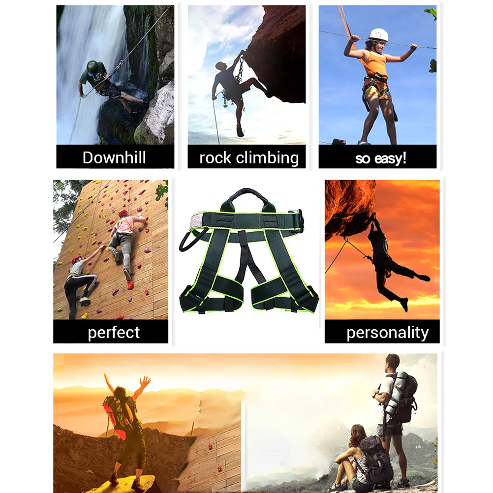 Adjustable Climbing Protection Seat Belt Half Body Safety Belt For Rock Mountaineering Fall Arrest Protection Equipment #40
Adjustable Climbing Protection Seat Belt Half Body Safety Belt For Rock Mountaineering Fall Arrest Protection Equipment #40