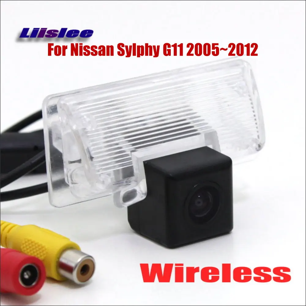 

Камера заднего вида с Wi-Fi для Nissan Sylphy G11 2005-2012, Автомобильная камера заднего вида с функцией ночного видения, RCA/AUX, HD/CCD