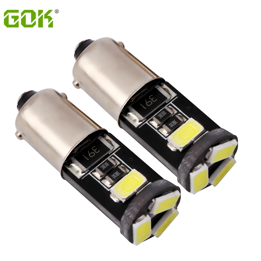10X BA9S led canbus 194 168 t4w ba9s 5SMD led 5730 Canbus NO ERROR 12V Car Auto Bulbs Indicator Light Parking Lamp
10X BA9S led canbus 194 168 t4w ba9s 5SMD led 5730 Canbus NO ERROR 12V Car Auto Bulbs Indicator Light Parking Lamp