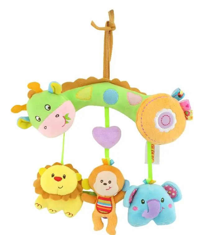 Cute type Plush Cotton Bed Railing Around Toys Hanging Giraffe Elephant Animal Crib Hang Toy Sleeping Smooth Hobby Toys For Baby
Cute type Plush Cotton Bed Railing Around Toys Hanging Giraffe Elephant Animal Crib Hang Toy Sleeping Smooth Hobby Toys For Baby