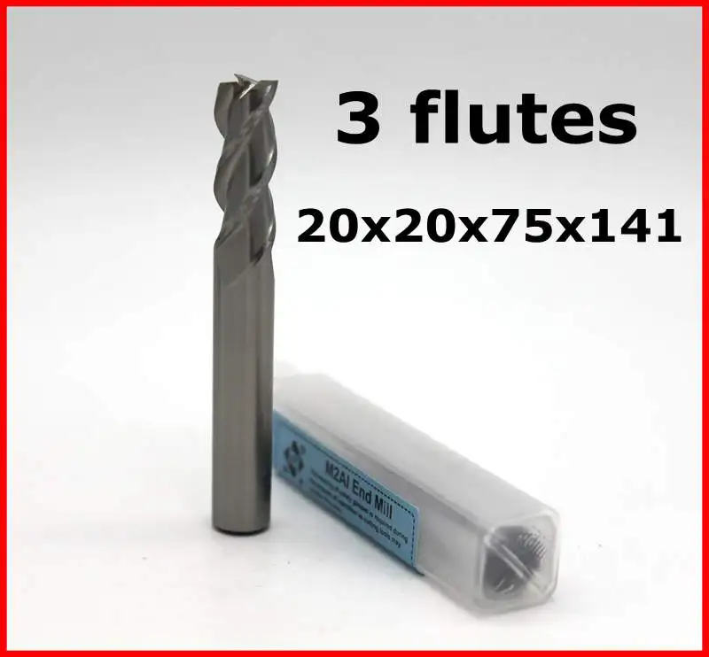 router bit 10 pcs 20*20*75*141 of 3 Flute HSS End Mill flat end milling cutter cnc machine tool
router bit 10 pcs 20*20*75*141 of 3 Flute HSS End Mill flat end milling cutter cnc machine tool