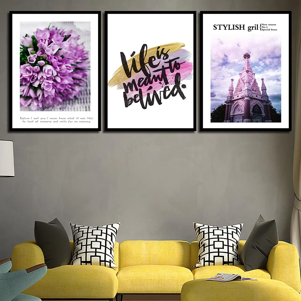 Purple Flowers Landscape Space Wall Art Home Painting Decor Painting Nordic Canvas Prints Poster Modern Picture For Living Room
Purple Flowers Landscape Space Wall Art Home Painting Decor Painting Nordic Canvas Prints Poster Modern Picture For Living Room