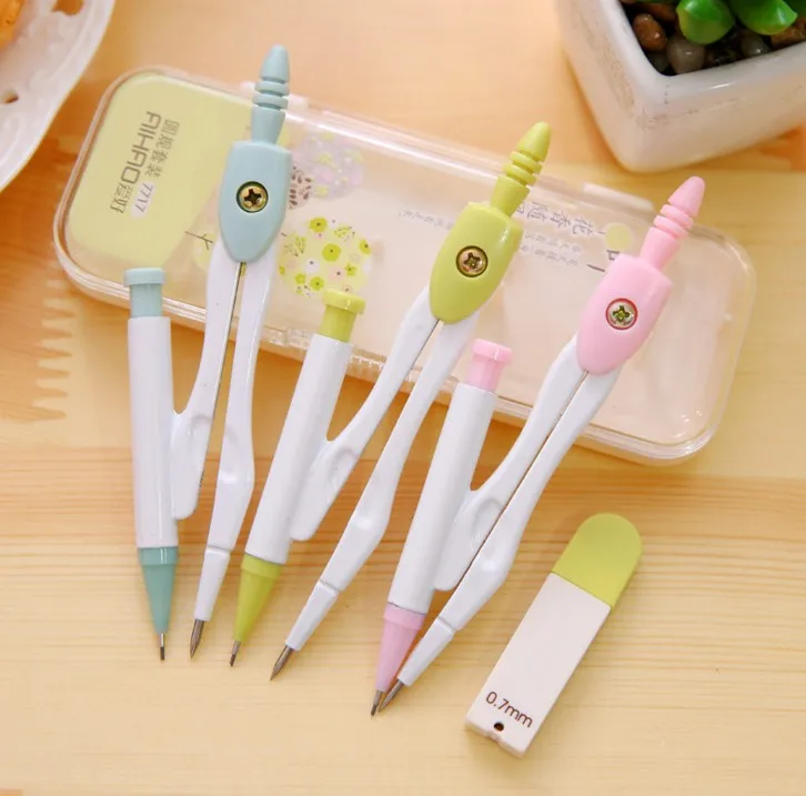 1 Set Hot Sale Small Fresh Candy Color Compass Students Professional Drawing Compass School Office Stationery
1 Set Hot Sale Small Fresh Candy Color Compass Students Professional Drawing Compass School Office Stationery