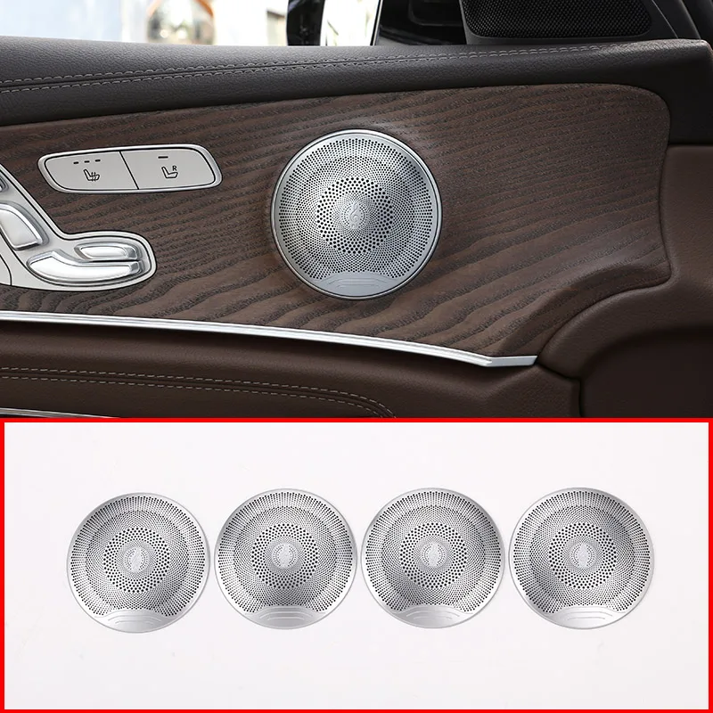 4pcs For Mercedes Benz GLC X253 E Class W213 C Class W205 Car Audio Speaker Door Loudspeaker Trim Sticker Cover
4pcs For Mercedes Benz GLC X253 E Class W213 C Class W205 Car Audio Speaker Door Loudspeaker Trim Sticker Cover