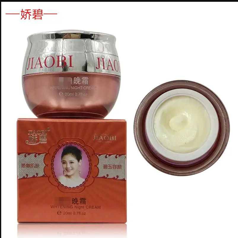 Free Shipping Original Jiaobi Jiao bi Jiaoyan Whitening NIght cream 20ml
Free Shipping Original Jiaobi Jiao bi Jiaoyan Whitening NIght cream 20ml