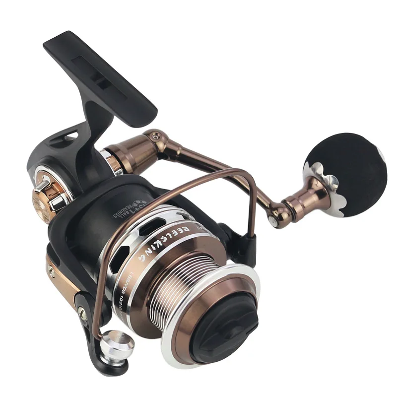 WOEN RX5000-9000 All metal Sea fishing Fish Wheel stainless steel 13+1BB Anti-seawater Carbon cloth brakes Spinning wheel | Спорт и