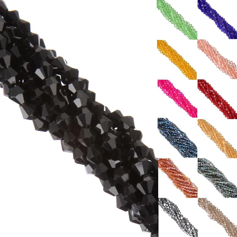 110ps 4mm DIY/Handmade Beads Glass Faceted Loose Bicone Spacer Beads for Jewelry Making Bracelet Necklace
110ps 4mm DIY/Handmade Beads Glass Faceted Loose Bicone Spacer Beads for Jewelry Making Bracelet Necklace