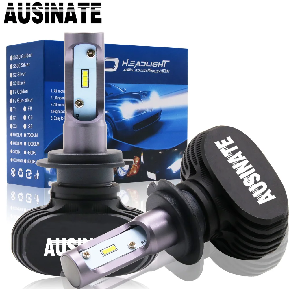 H4 Led H7 H1 H11 Car Headlight Bulbs S1 CSP Chips H3 H8 H9 HB3 HB4 9005 9006 LED Fog Light 50W 8000LM 6500K Car lights
H4 Led H7 H1 H11 Car Headlight Bulbs S1 CSP Chips H3 H8 H9 HB3 HB4 9005 9006 LED Fog Light 50W 8000LM 6500K Car lights