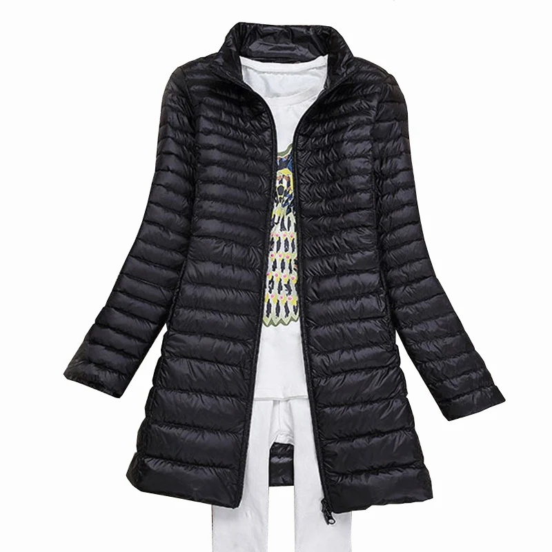 Women Ultra Light Down Jacket Autumn Winter White Duck Down Parkas Warm Slim Coat Plus Size Medium Long warm Outerwear QH1265
Women Ultra Light Down Jacket Autumn Winter White Duck Down Parkas Warm Slim Coat Plus Size Medium Long warm Outerwear QH1265