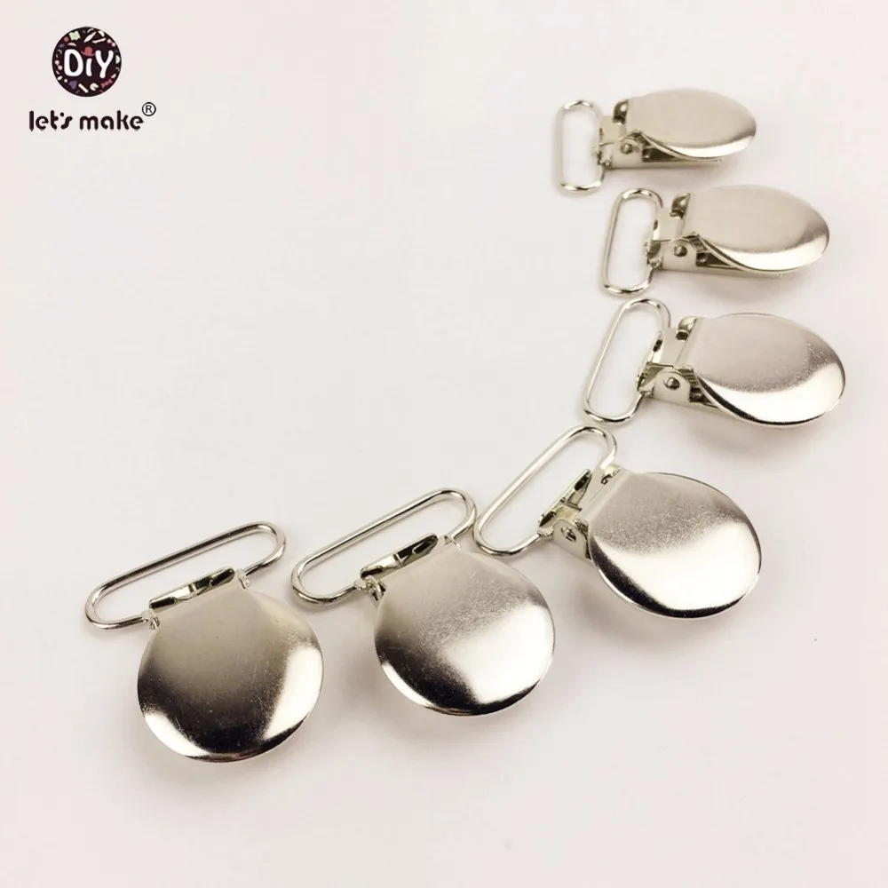 Let's make Pacifier Clips 100PCS Round Metal Pacifier Holder Clips Baby Pacifier Clip DIY Material Dummy Clips Accessories
Let's make Pacifier Clips 100PCS Round Metal Pacifier Holder Clips Baby Pacifier Clip DIY Material Dummy Clips Accessories