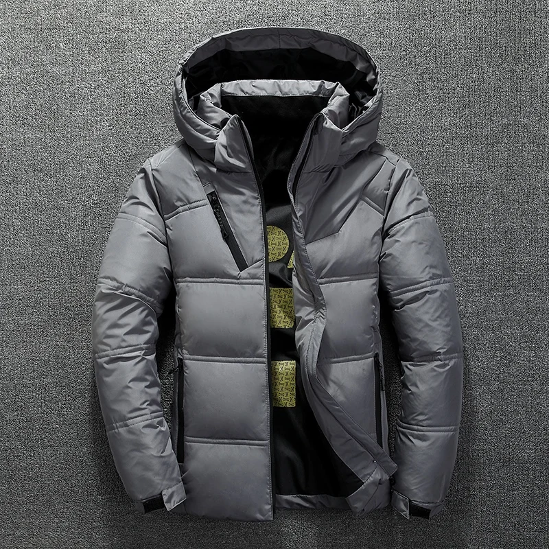men's down jacket winter thick warm youth hooded casual white duck down coat men overcoat outerwear
men's down jacket winter thick warm youth hooded casual white duck down coat men overcoat outerwear