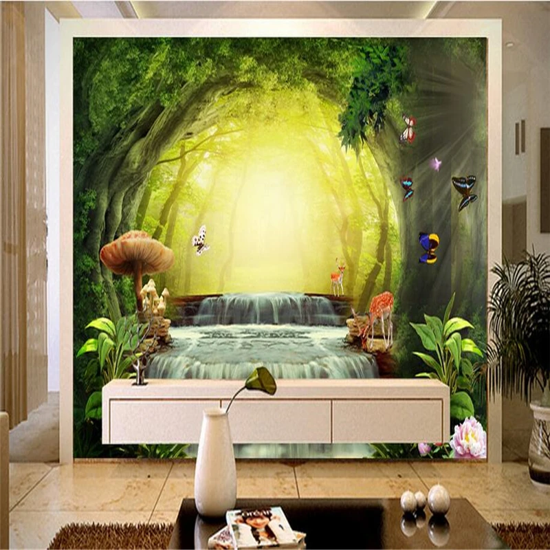 Фотофон beibehang на заказ настенная живопись для гостиной ТВ стены 3D красивый фон