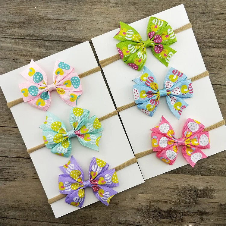 36 pcs/lot ,4" Floral Hair bow Nylon Headband, Hand Tied Fabric Bow headband , Easter Hair Bow Headband
36 pcs/lot ,4" Floral Hair bow Nylon Headband, Hand Tied Fabric Bow headband , Easter Hair Bow Headband