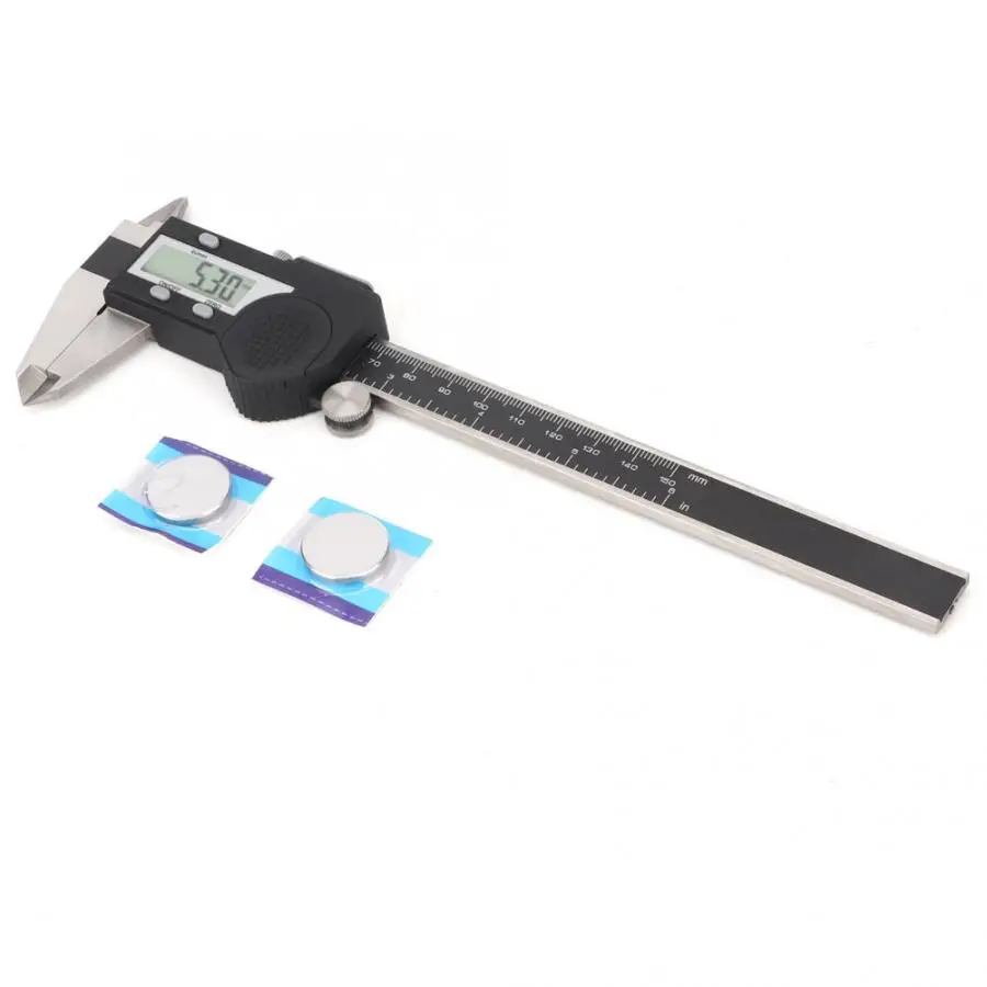Electronic Digital Vernier Caliper Stainless Steel Ruler Gauge Measuring Tool Digital Caliper
Electronic Digital Vernier Caliper Stainless Steel Ruler Gauge Measuring Tool Digital Caliper