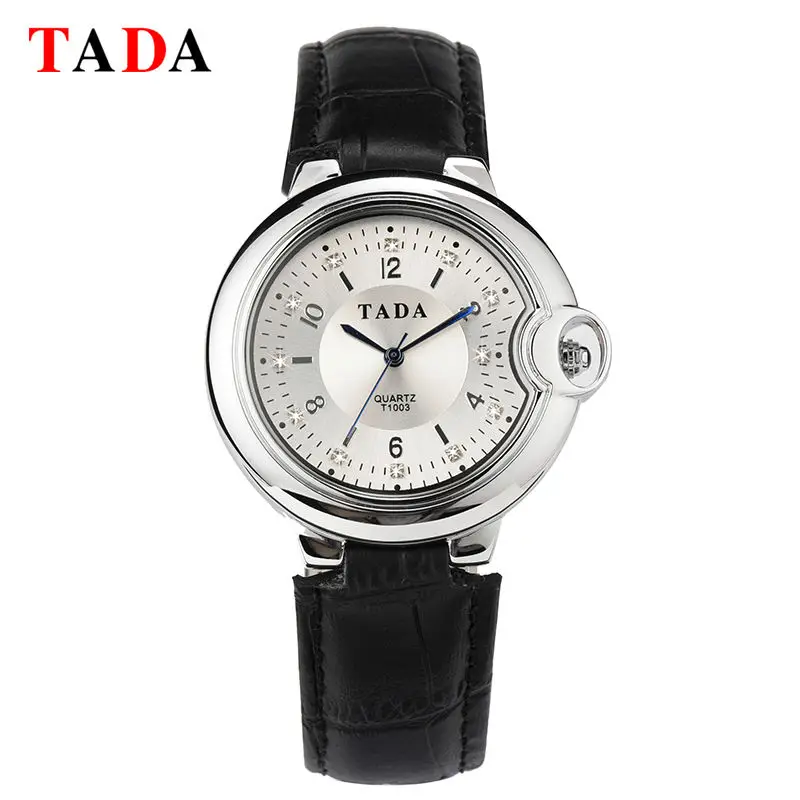 TADA luxury genuine leather strap japan quartz movement men dive 30m waterproof women fashion dress watch relogios femininos
TADA luxury genuine leather strap japan quartz movement men dive 30m waterproof women fashion dress watch relogios femininos