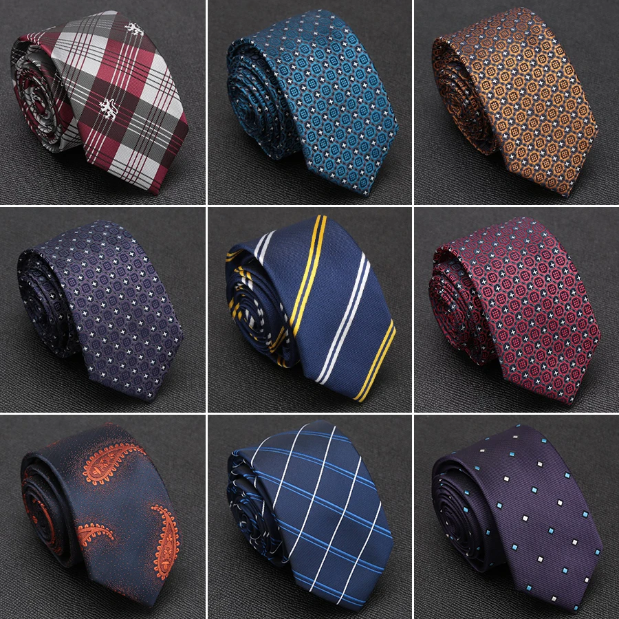 Mens Tie Luxury Formal Fashion Jacquard Ties for Men Business Wedding Classic Gravata Dress Bowtie Accessories Man Slim Necktie |
