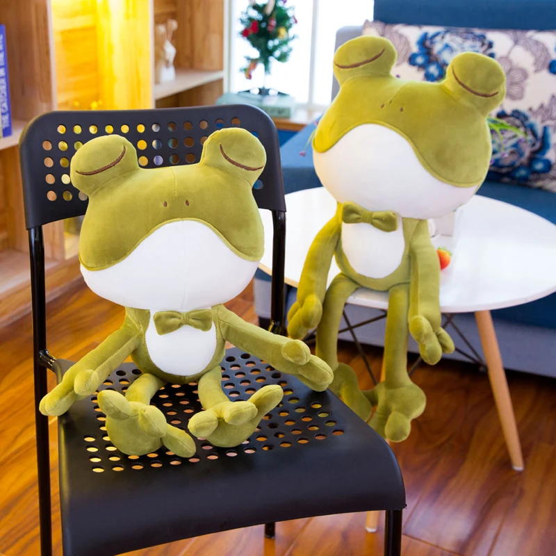 candice guo! Super cute plush toy cool cartoon green frog soft stuffed doll appease toy girls kids birthday Christmas gift 1pc
candice guo! Super cute plush toy cool cartoon green frog soft stuffed doll appease toy girls kids birthday Christmas gift 1pc