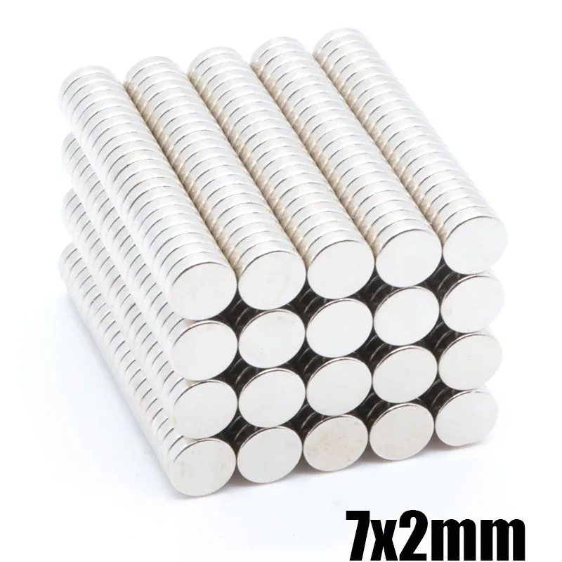 500Pcs 7x2 mm Neodymium Magnet Disc N35 Permanent Small Round Super Powerful Strong Magnetic Magnets For Craft 7 mm x 2 mm
500Pcs 7x2 mm Neodymium Magnet Disc N35 Permanent Small Round Super Powerful Strong Magnetic Magnets For Craft 7 mm x 2 mm