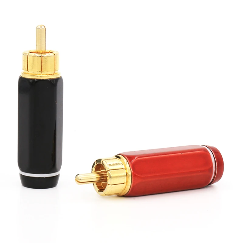 Высокопроизводительный аудиоразъем RCA Hifi с позолоченным покрытием, 4 шт., для соединительного кабеля
Высокопроизводительный аудиоразъем RCA Hifi с позолоченным покрытием, 4 шт., для соединительного кабеля