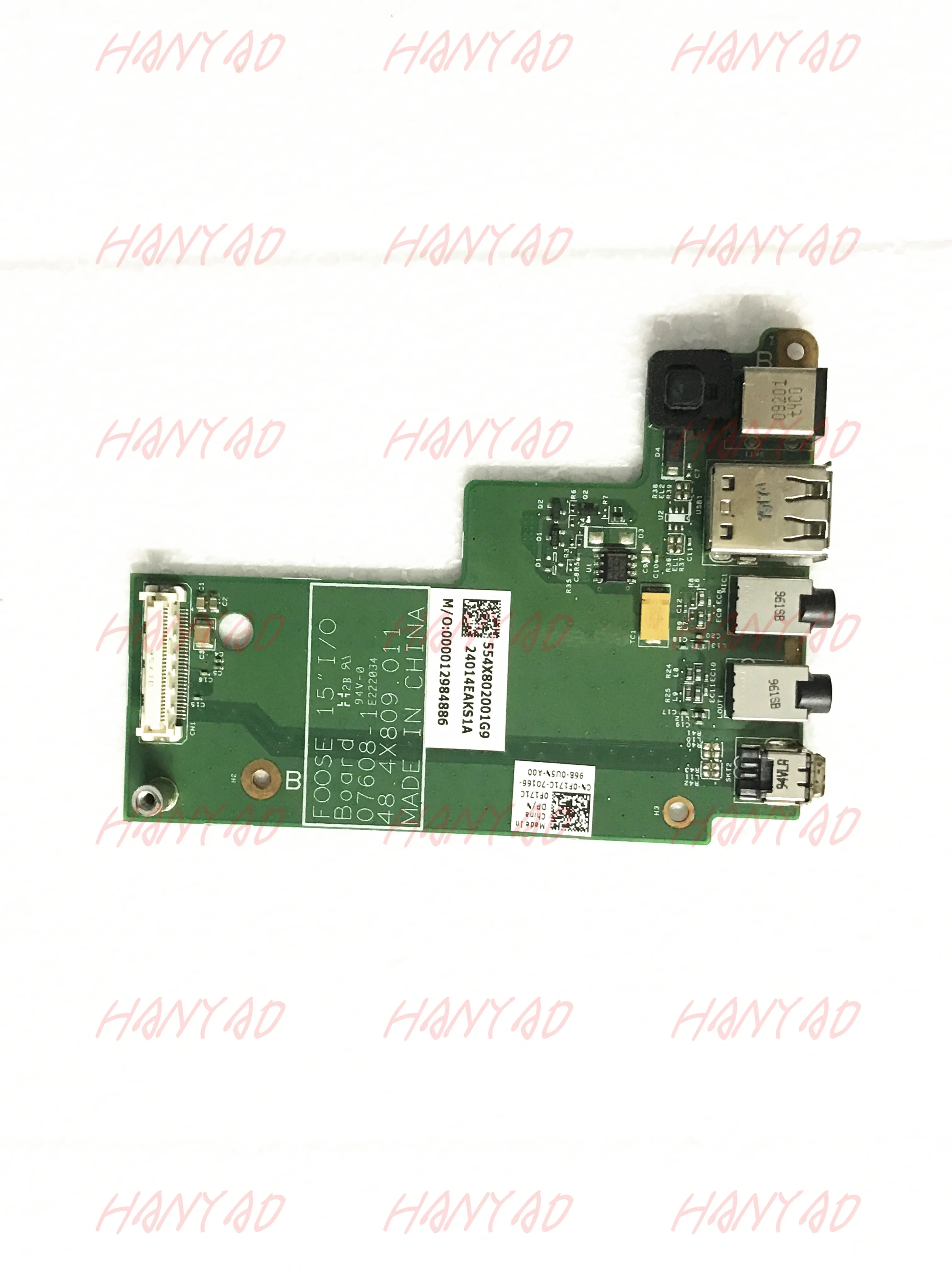 cn-0f171c switch usb audio board for dell e5500 usb audio switch power board 07608-1 48.4x809.011 Free Shipping 100% test ok
cn-0f171c switch usb audio board for dell e5500 usb audio switch power board 07608-1 48.4x809.011 Free Shipping 100% test ok