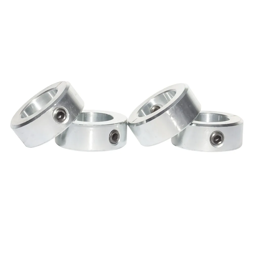 4PCS Zinc Plated Shaft Collars Solid Steel Set Screws Style The Inside Diameter Of Shaft Collars 1/4 5/16 3/8 1/2 5/8 3/4 7/8 1
4PCS Zinc Plated Shaft Collars Solid Steel Set Screws Style The Inside Diameter Of Shaft Collars 1/4 5/16 3/8 1/2 5/8 3/4 7/8 1