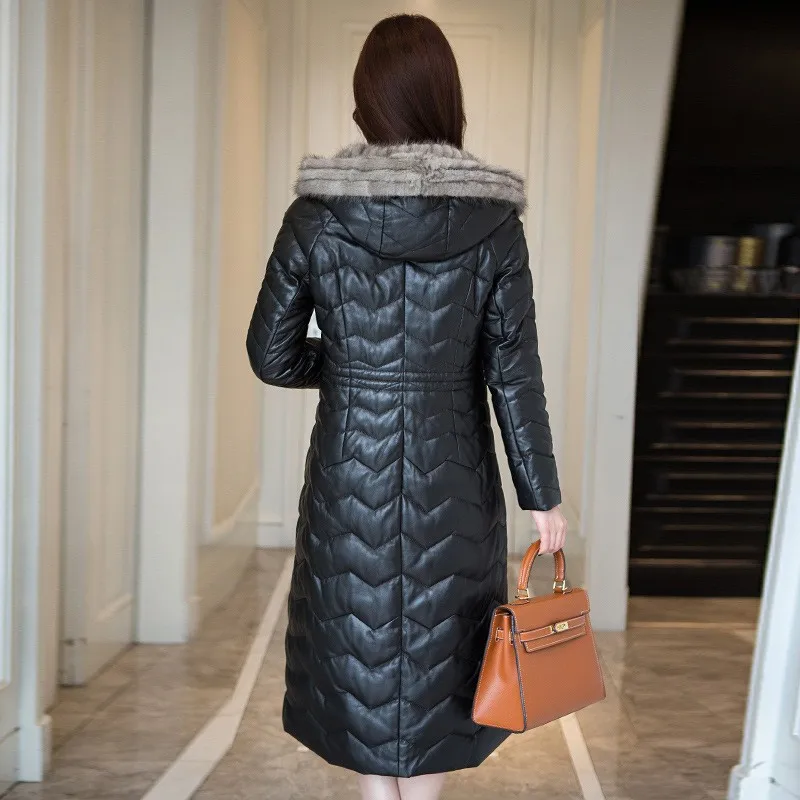 Womens Sheepskins Coats Natural Leather Jacket With Fur Long Sheepskin Coat For Big Womem Luxury Womens Winter Down Jackets 4XL
Womens Sheepskins Coats Natural Leather Jacket With Fur Long Sheepskin Coat For Big Womem Luxury Womens Winter Down Jackets 4XL