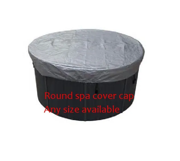 Round shape hot tub cover cap prevent snow, rain and dust,can customize spa, swim spa cover bag
Round shape hot tub cover cap prevent snow, rain and dust,can customize spa, swim spa cover bag