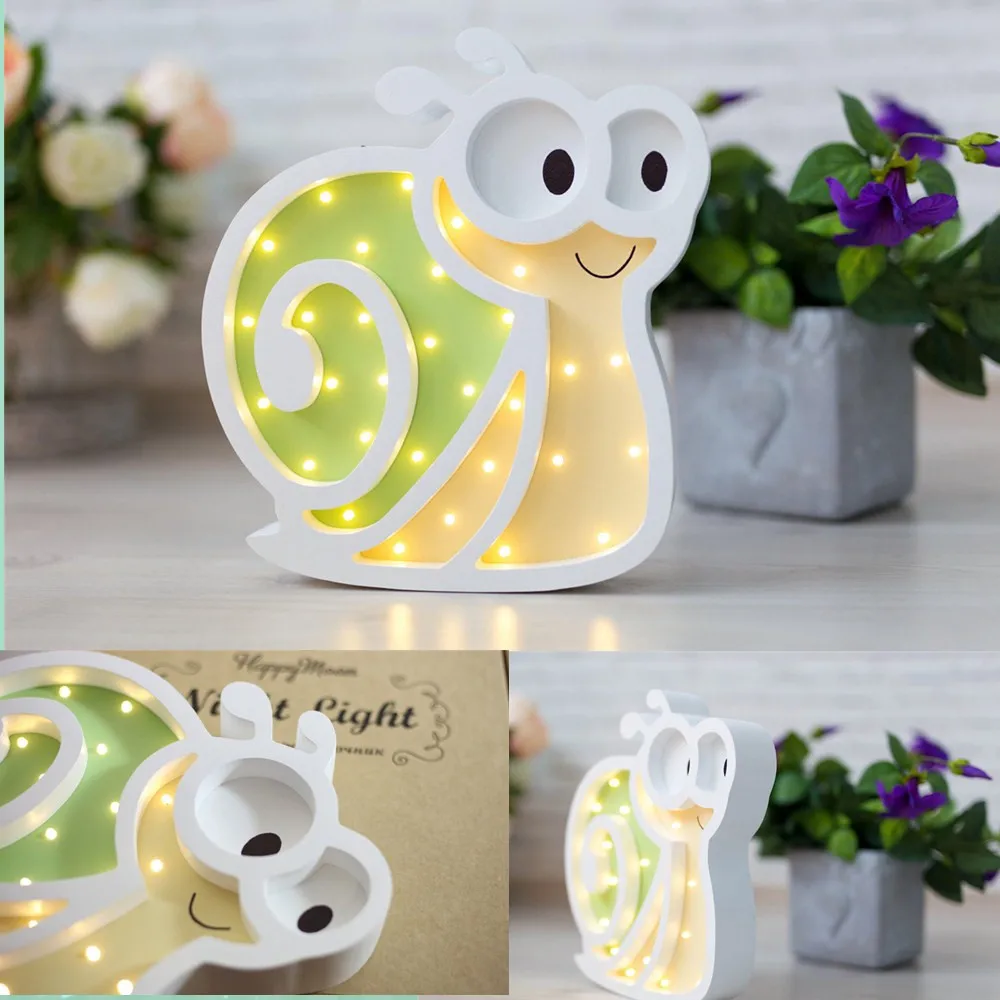 3D Wooden Cute Hang Up Snail Led Night Lamp Lovely Children's Day Christmas Gift Wedding Decoration House Light Battery Power
3D Wooden Cute Hang Up Snail Led Night Lamp Lovely Children's Day Christmas Gift Wedding Decoration House Light Battery Power