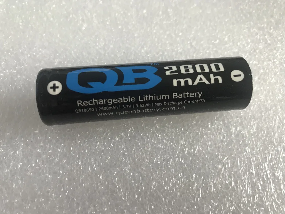 Аккумуляторная батарея для лампы налобного фонаря QB 200 QB18650 INR18650 18650 мАч 7A