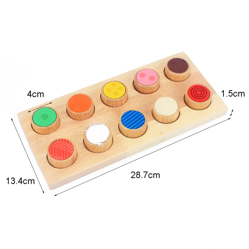 Kids Early Learning Educational Toys Montessori Sensory Touch Feeling Training Tools Match Game Shapes Creativity Developing Toy
Kids Early Learning Educational Toys Montessori Sensory Touch Feeling Training Tools Match Game Shapes Creativity Developing Toy
