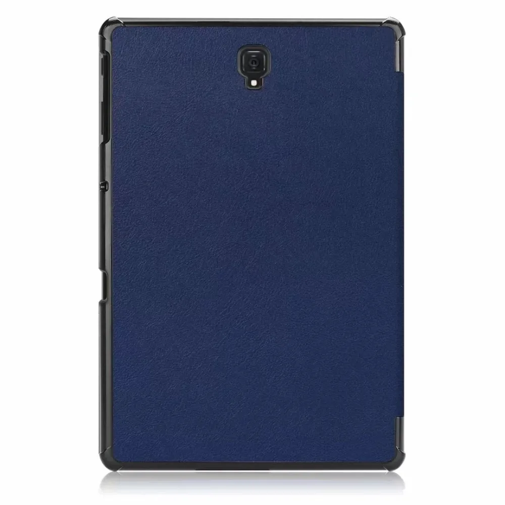 Ультратонкий чехол для Samsung Galaxy Tab A A2 10 5 дюйма 2018 T590 T595 T597 искусственная Обложка