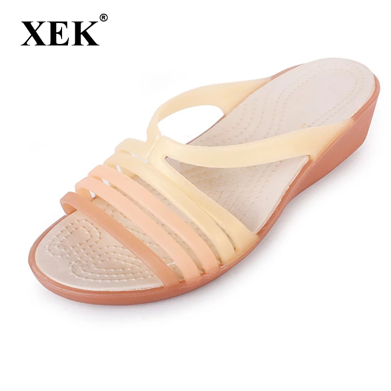 Women Sandals Summer Slippers Candy Color Women Shoes Peep Toe Beach Valentine Rainbow Jelly Shoes Woman Flats ST238
Women Sandals Summer Slippers Candy Color Women Shoes Peep Toe Beach Valentine Rainbow Jelly Shoes Woman Flats ST238