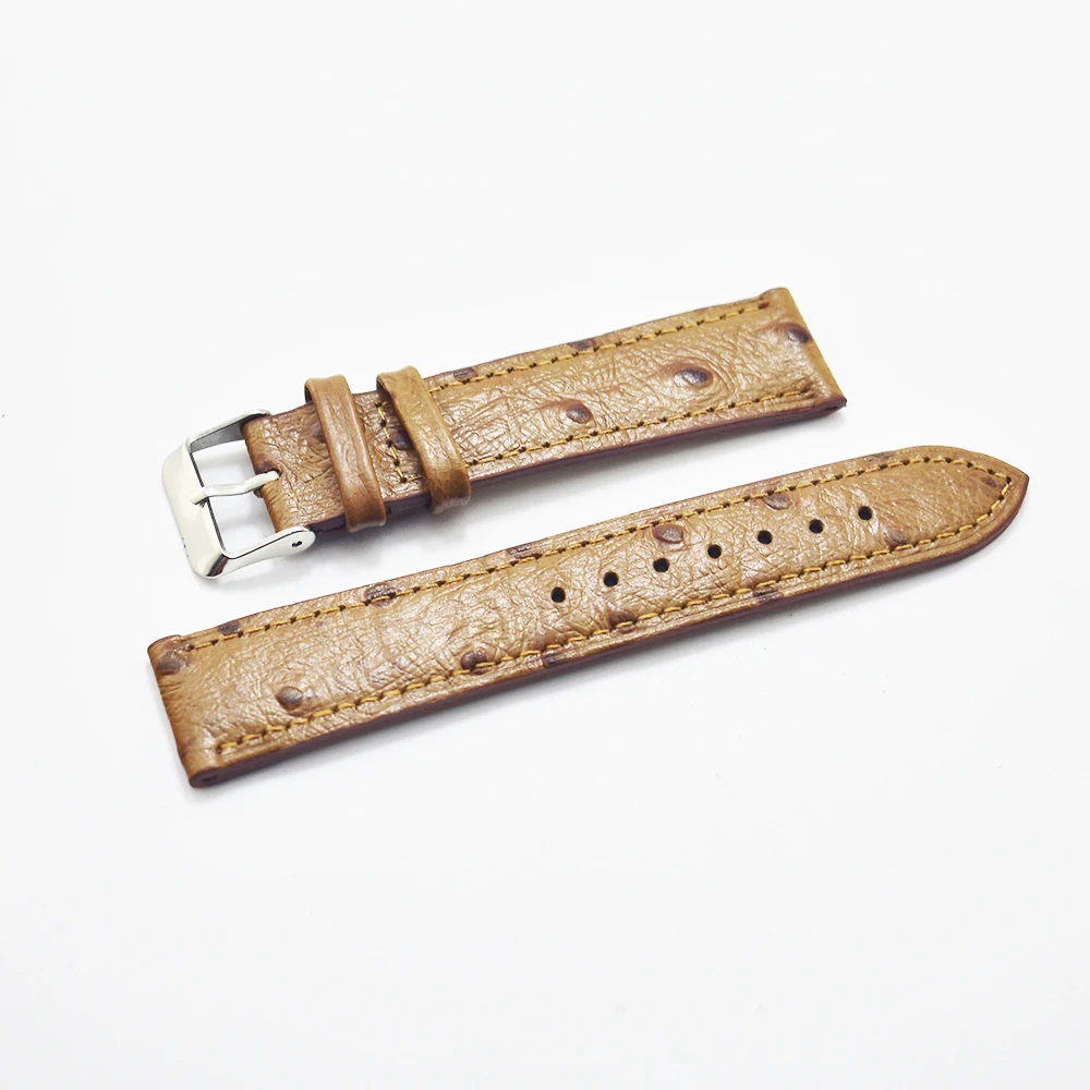 Free shipping leather ostrich pattern 18mm/20mm/22mm/24mm high quality retro universal men and women handmade strap 2018 new
Free shipping leather ostrich pattern 18mm/20mm/22mm/24mm high quality retro universal men and women handmade strap 2018 new