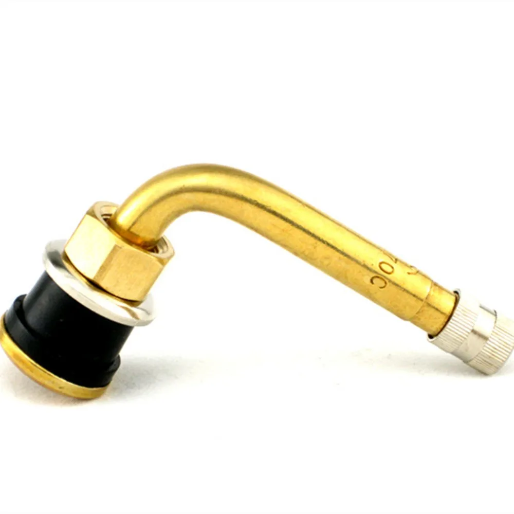 TR570c Heavy Duty Brass Truck Tire Valve for tubeless tire, Straight, 0 .625" hole TR570 with 90 degree bend
TR570c Heavy Duty Brass Truck Tire Valve for tubeless tire, Straight, 0 .625" hole TR570 with 90 degree bend